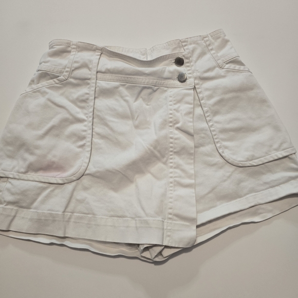Derek Lam White Skort Cotton Size S - Picture 2 of 13